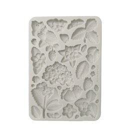 STAMPERIA STAMPERIA HIDDEN GROVE STRAWBERRIES A5 SILICONE MOULD