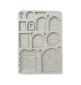 STAMPERIA STAMPERIA HIDDEN GROVE DOOR AND WINDOW A5 SILICONE MOULD