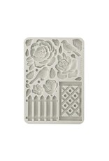 STAMPERIA STAMPERIA HOUSE OF ROSES FENCE A5 SILICONE MOULD