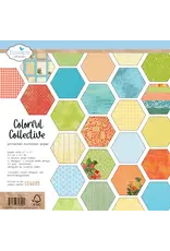 ELIZABETH CRAFT DESIGNS ELIZABETH CRAFT DESIGNS EVERYDAY ELEMENTS BY ANNETTE GREEN COLORFUL COLLECTIVE 12x12 PATTERENED PAPER PACK