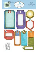 ELIZABETH CRAFT DESIGNS ELIZABETH CRAFT DESIGNS EVERYDAY ELEMENTS BY ANNETTE GREEN TAG VARIETY PACK DIE SET