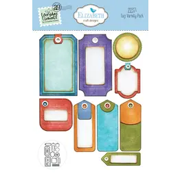 ELIZABETH CRAFT DESIGNS ELIZABETH CRAFT DESIGNS EVERYDAY ELEMENTS BY ANNETTE GREEN TAG VARIETY PACK DIE SET