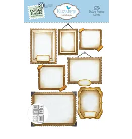ELIZABETH CRAFT DESIGNS ELIZABETH CRAFT DESIGNS EVERYDAY ELEMENTS BY ANNETTE GREEN PICTURE FRAMES & MATS DIE SET