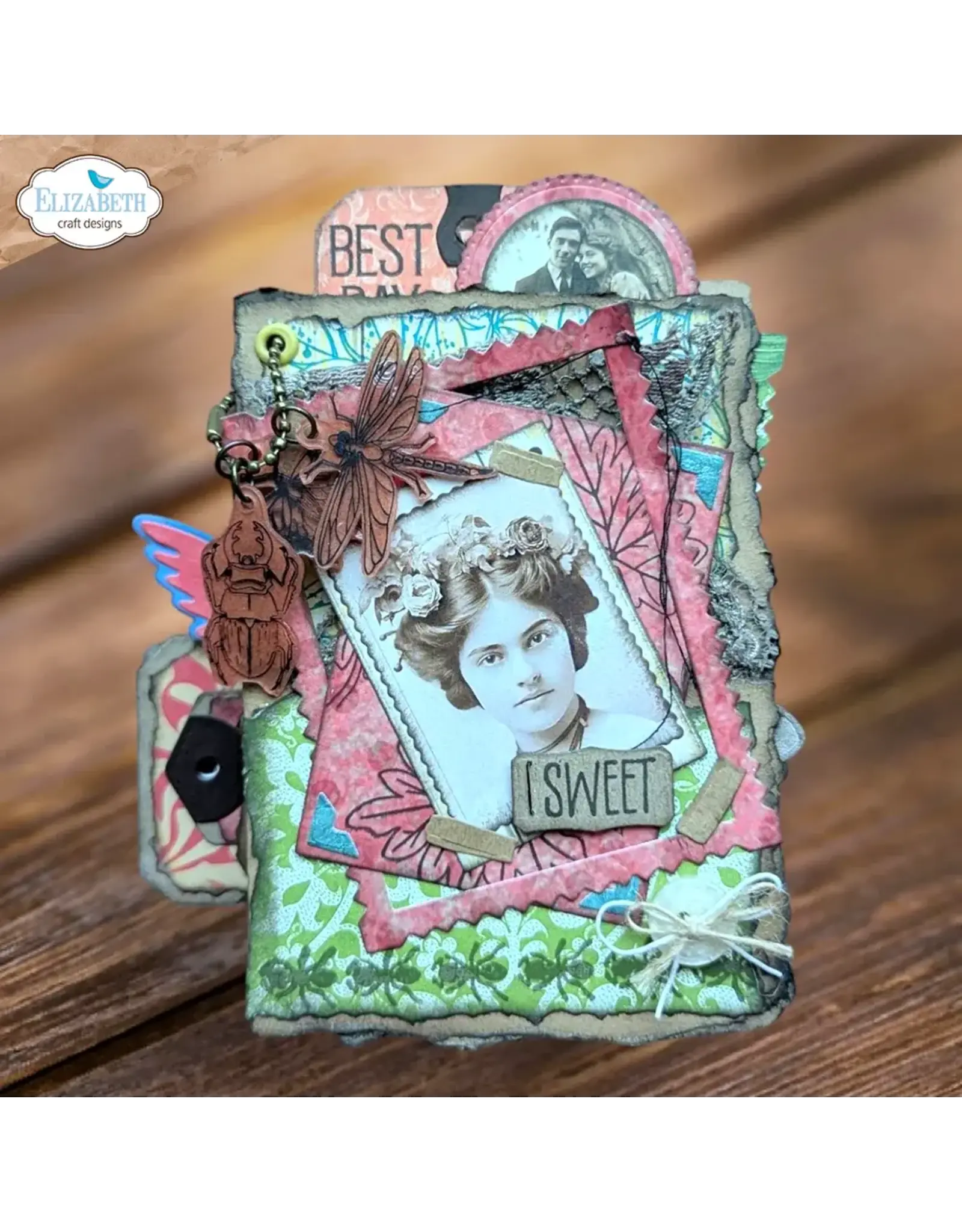 ELIZABETH CRAFT DESIGNS ELIZABETH CRAFT DESIGNS EVERYDAY ELEMENTS BY ANNETTE GREEN PICTURE FRAMES & MATS DIE SET