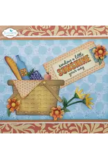 ELIZABETH CRAFT DESIGNS ELIZABETH CRAFT DESIGNS EVERYDAY ELEMENTS BY ANNETTE GREEN PICNIC BASKET & BUNNY DIE SET