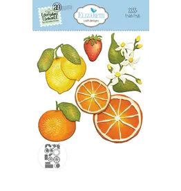 ELIZABETH CRAFT DESIGNS ELIZABETH CRAFT DESIGNS EVERYDAY ELEMENTS BY ANNETTE GREEN FRESH FRUIT DIE SET