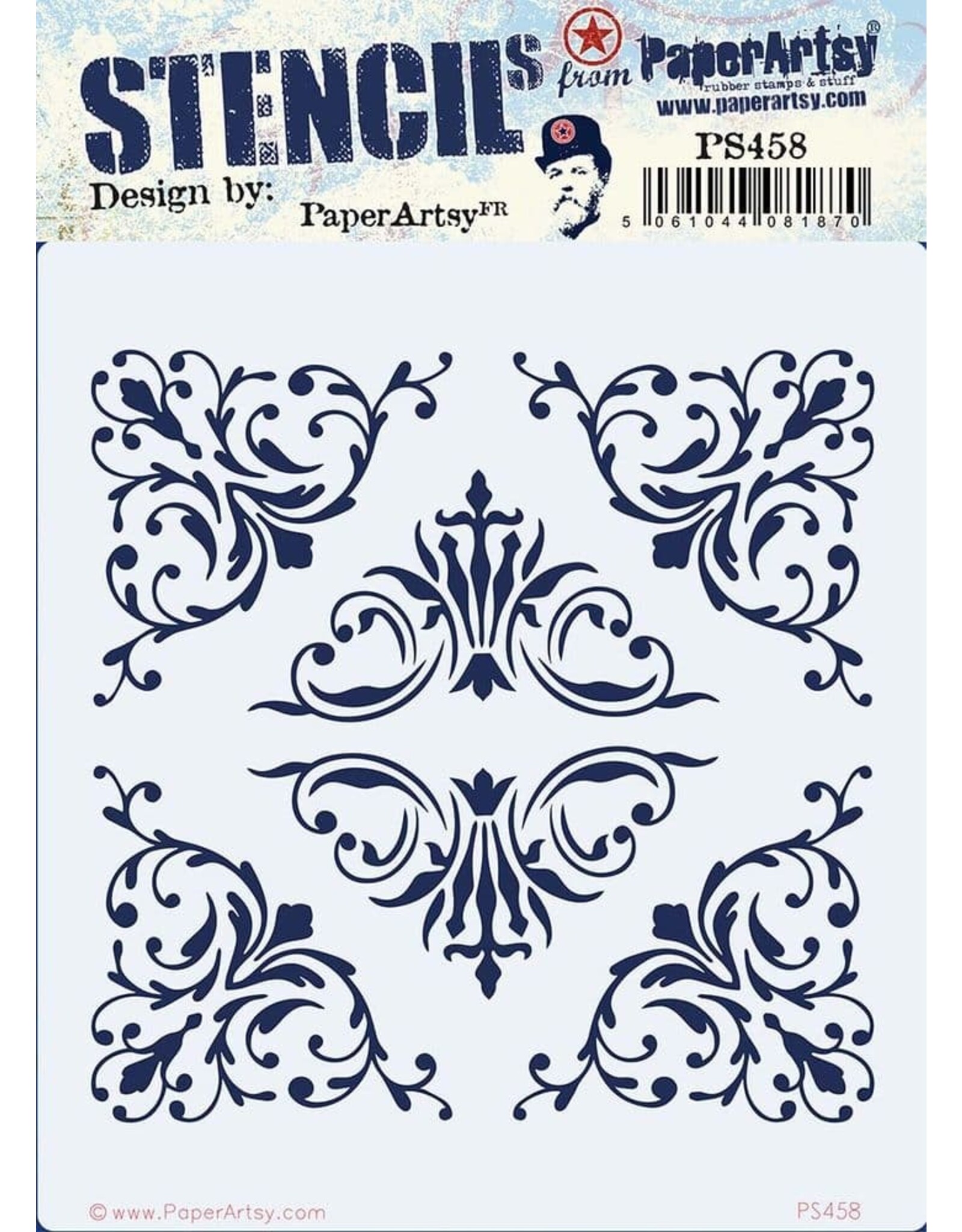 PAPER ARTSY PAPER ARTSY PS458 STENCIL