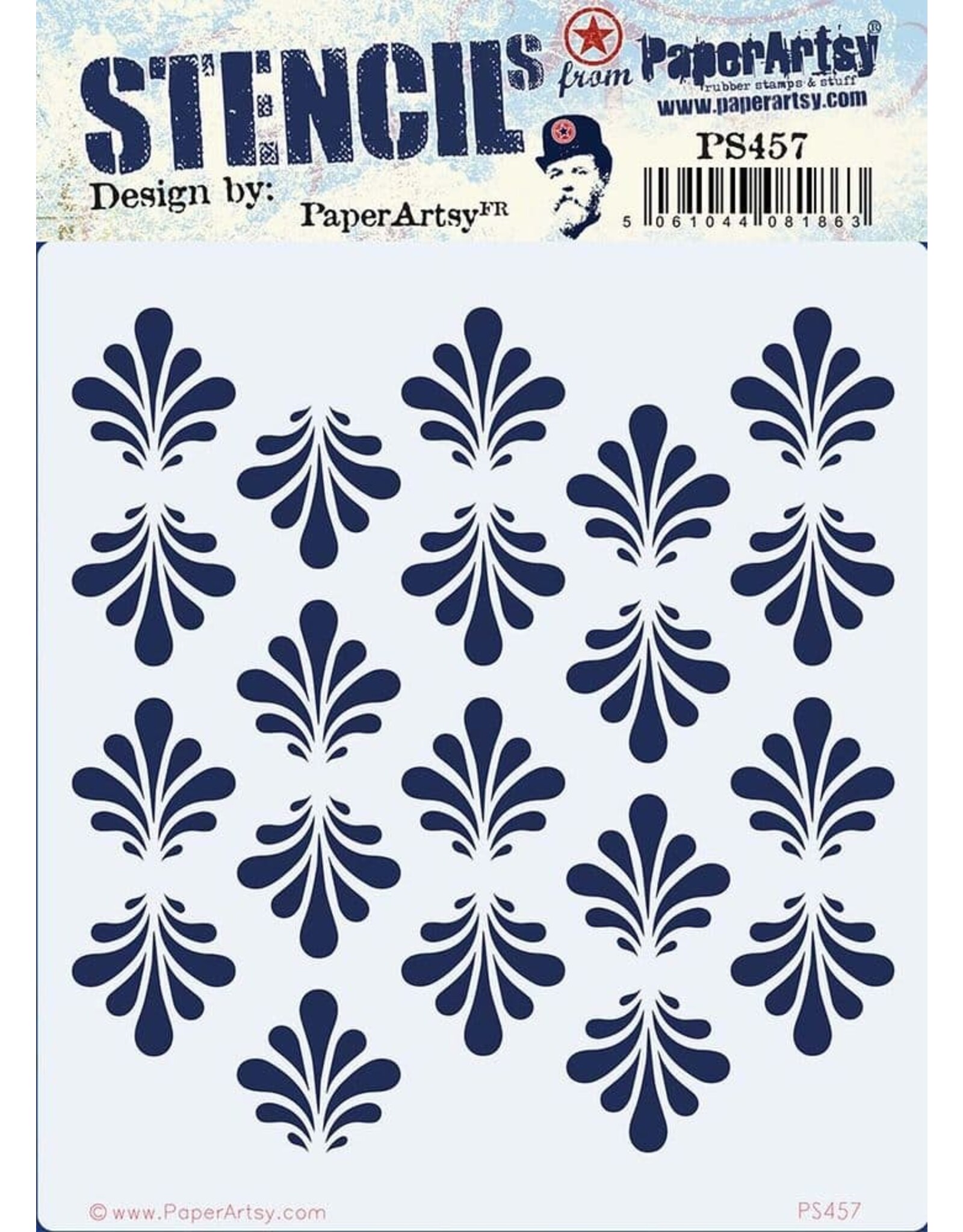 PAPER ARTSY PAPER ARTSY PS457 STENCIL