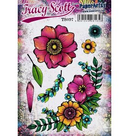 PAPER ARTSY PAPER ARTSY TRACY SCOTT TS097 CLING STAMP SET
