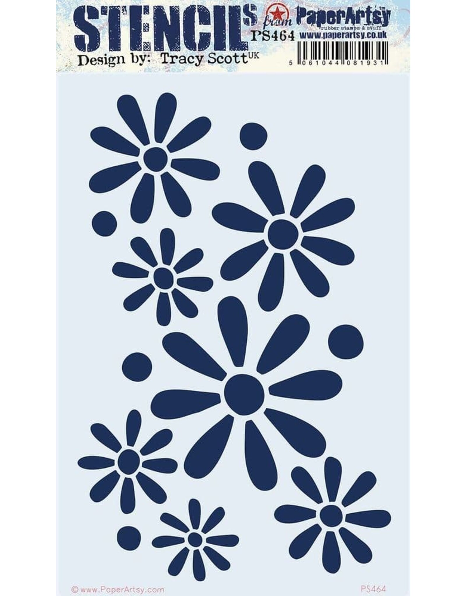 PAPER ARTSY PAPER ARTSY TRACY SCOTT PS464 STENCIL