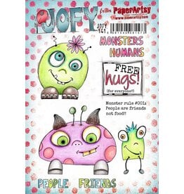 PAPER ARTSY PAPER ARTSY JOFY 141 CLING STAMP SET