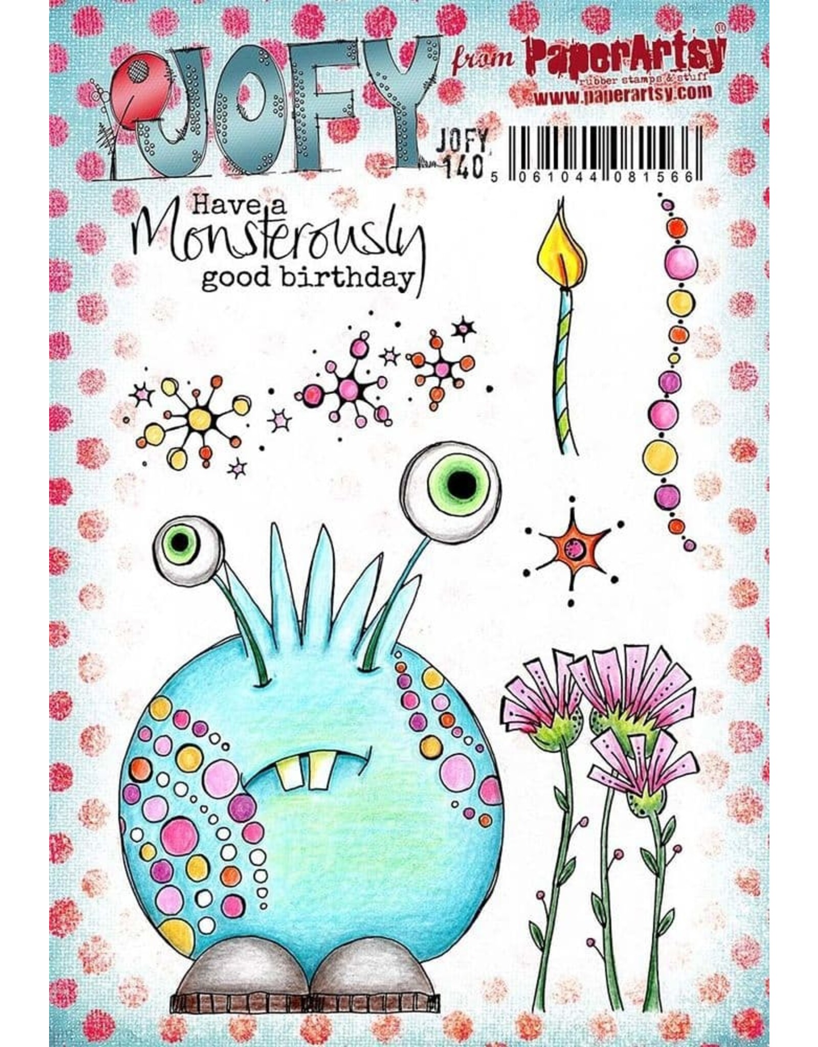 PAPER ARTSY PAPER ARTSY JOFY 140 CLING STAMP SET