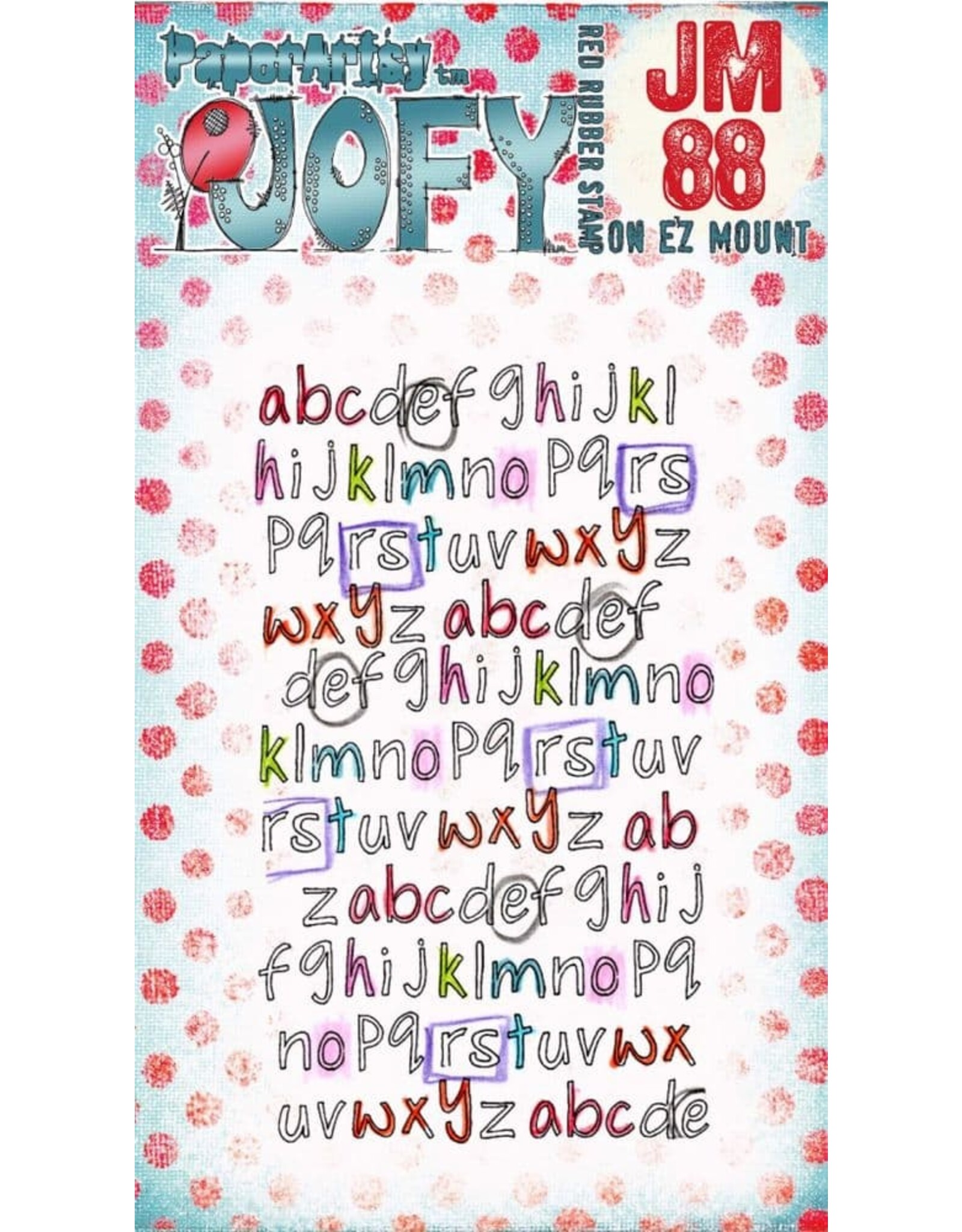 PAPER ARTSY PAPER ARTSY JOFY JM88 MINI CLING STAMP