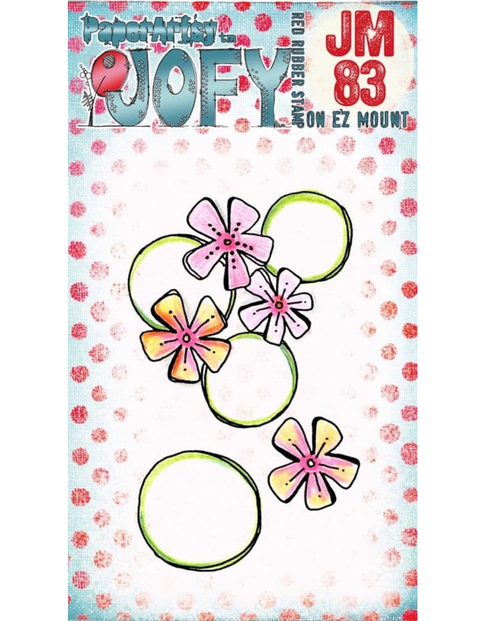 PAPER ARTSY PAPER ARTSY JOFY JM83 MINI CLING STAMP
