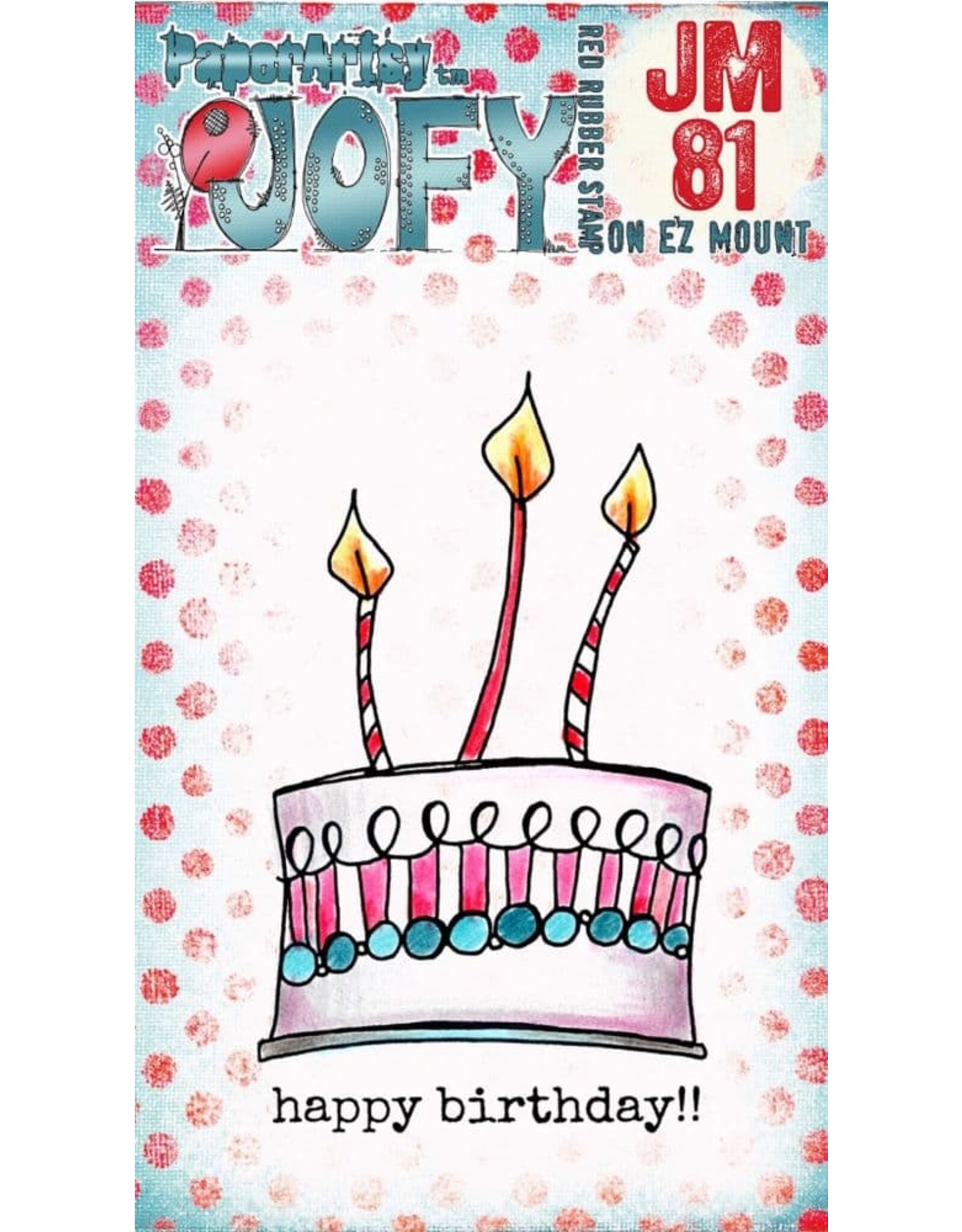 PAPER ARTSY PAPER ARTSY JOFY JM81 MINI CLING STAMP