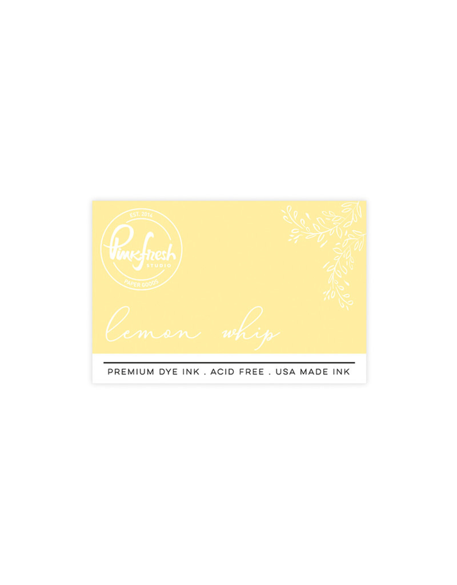 PINKFRESH PINKFRESH STUDIO LEMON WHIP PREMIUM DYE INK PAD