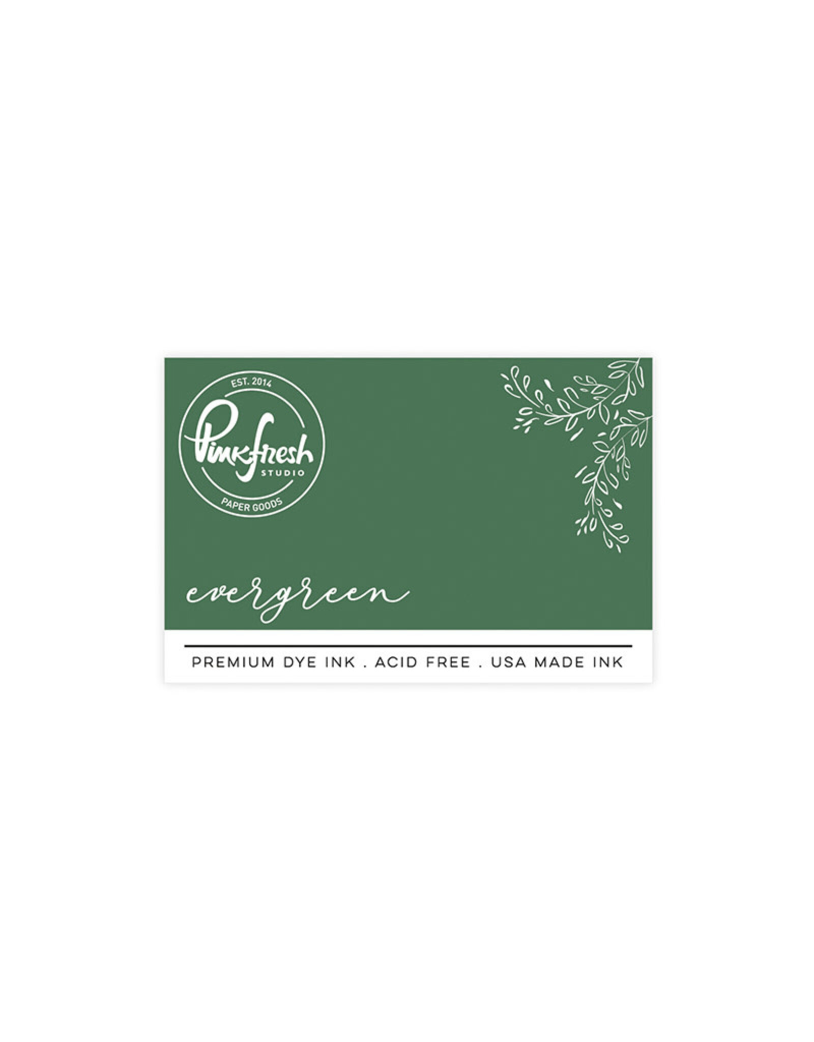 PINKFRESH PINKFRESH STUDIO EVERGREEN PREMIUM DYE INK PAD