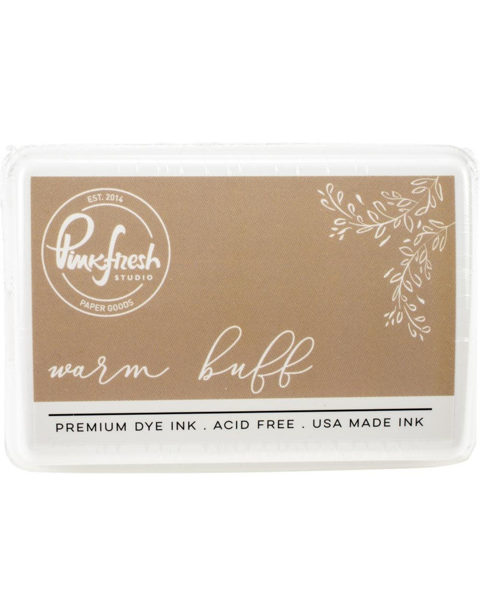 PINKFRESH PINKFRESH STUDIO WARM BUFF PREMIUM DYE INK PAD