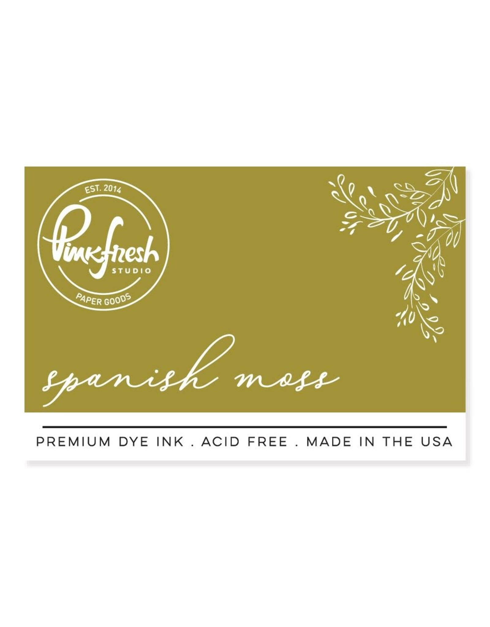 PINKFRESH PINKFRESH STUDIO SPANISH MOSS PREMIUM DYE INK PAD