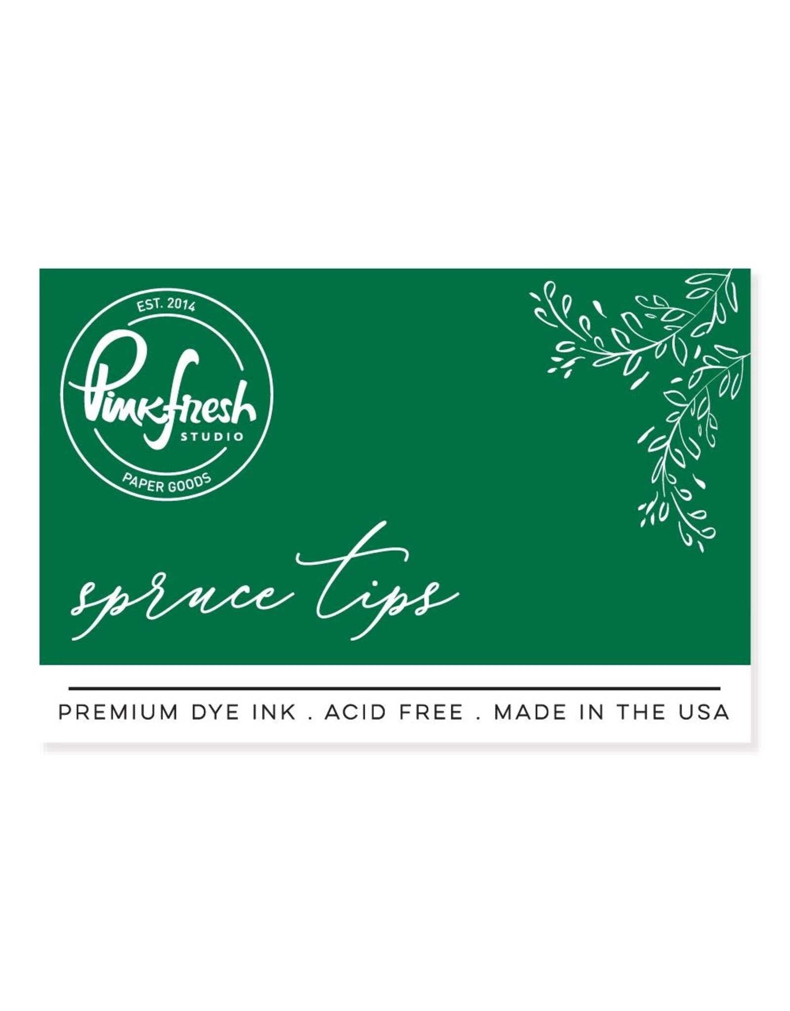PINKFRESH PINKFRESH STUDIO SPRUCE TIPS PREMIUM DYE INK PAD