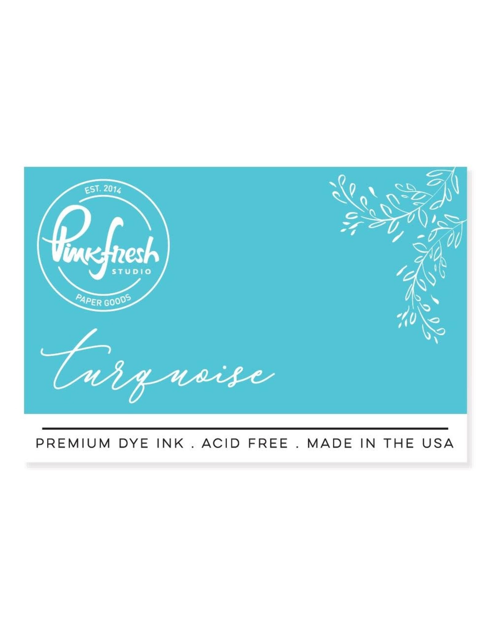 PINKFRESH PINKFRESH STUDIO TURQUOISE PREMIUM DYE INK PAD