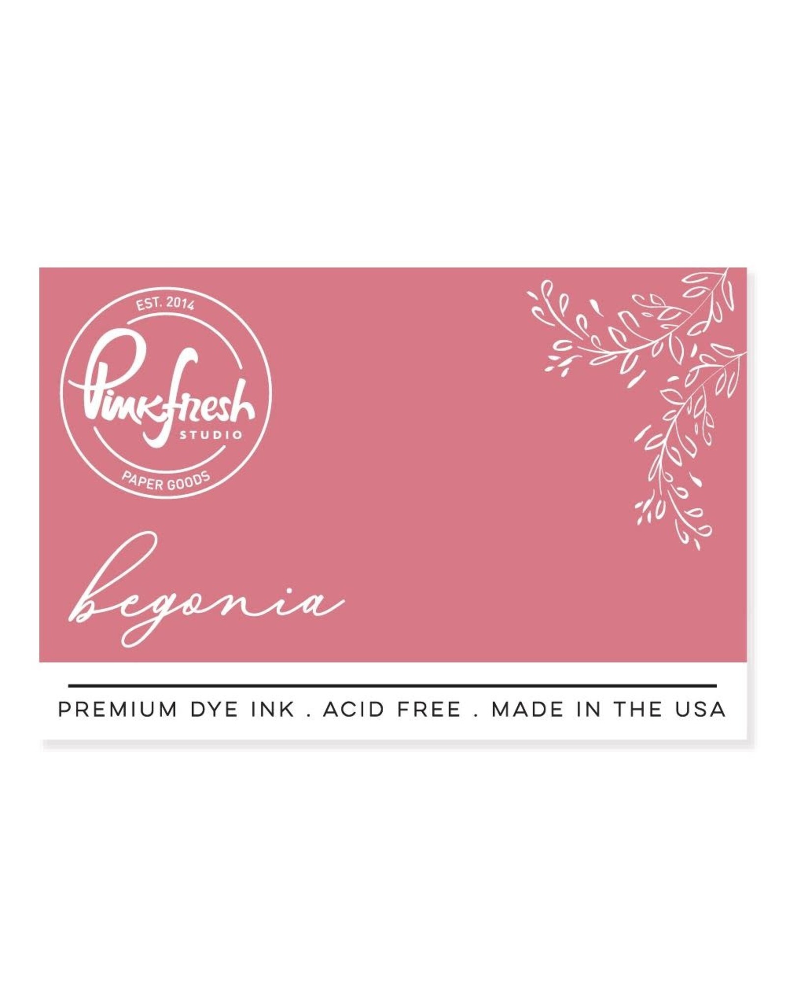PINKFRESH PINKFRESH STUDIO BEGONIA PREMIUM DYE INK PAD