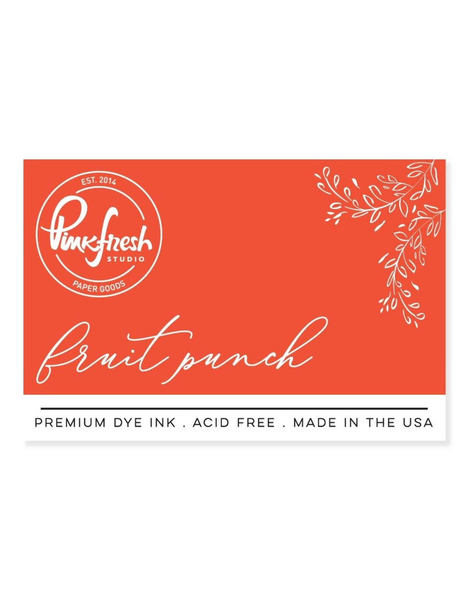 PINKFRESH PINKFRESH STUDIO FRUIT PUNCH PREMIUM DYE INK PAD