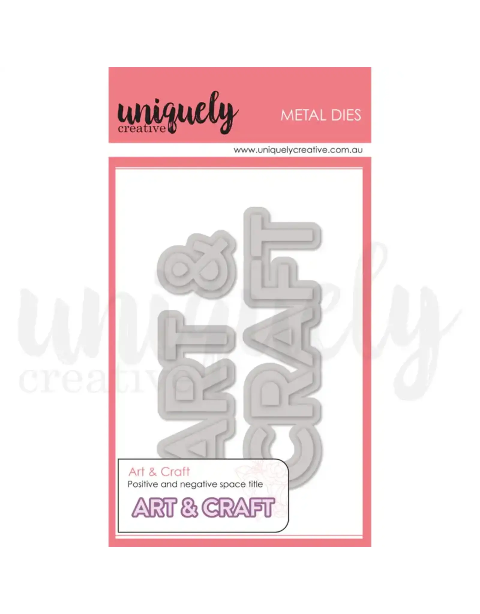 UNIQUELY CREATIVE UNIQUELY CREATIVE ART & CRAFT DIE