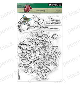 PENNY BLACK PENNY BLACK WINSOMELY CLEAR STAMP SET