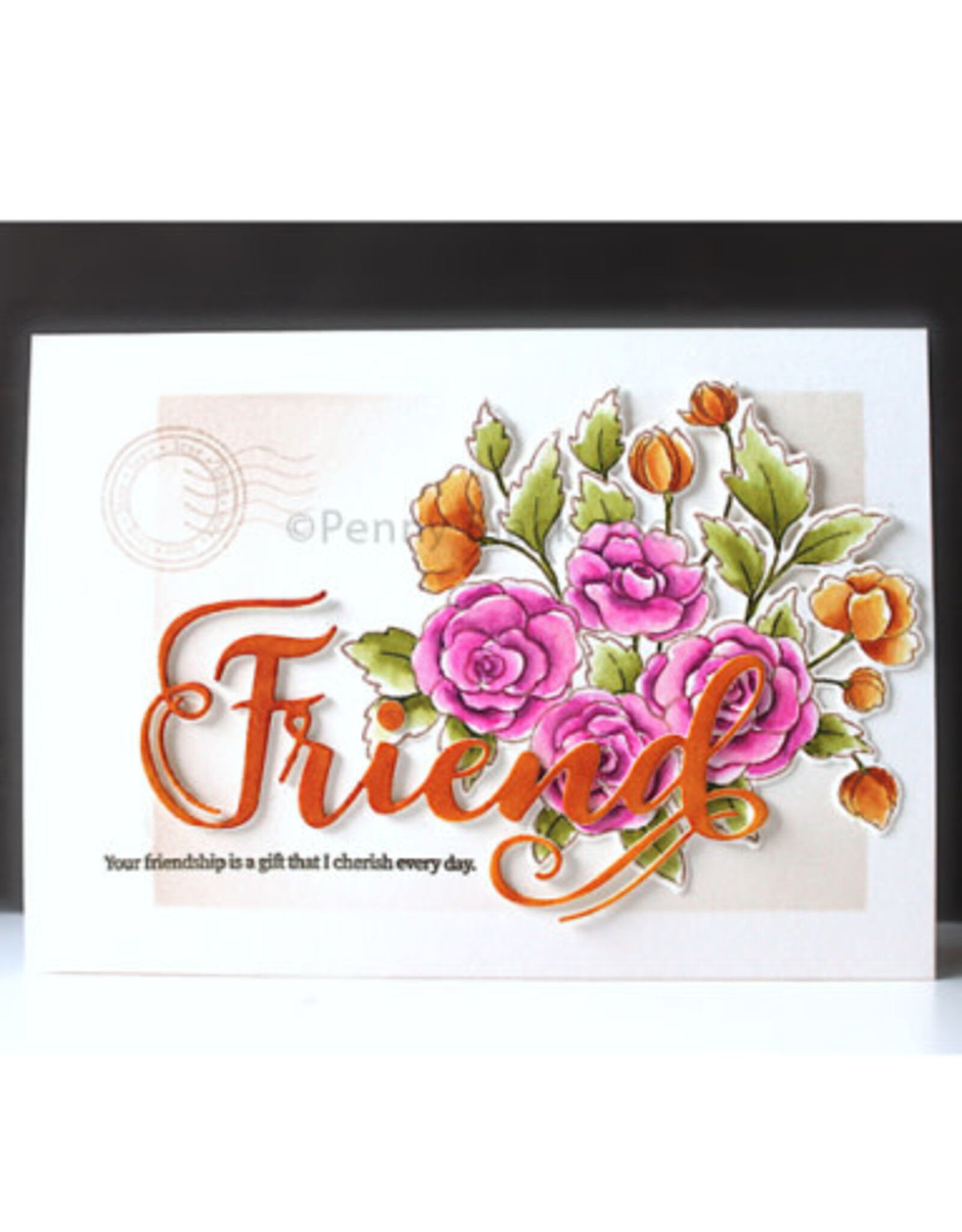 PENNY BLACK PENNY BLACK WINSOMELY CLEAR STAMP SET