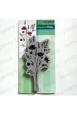 PENNY BLACK PENNY BLACK DELICATE BLOSSOMS CLING STAMP