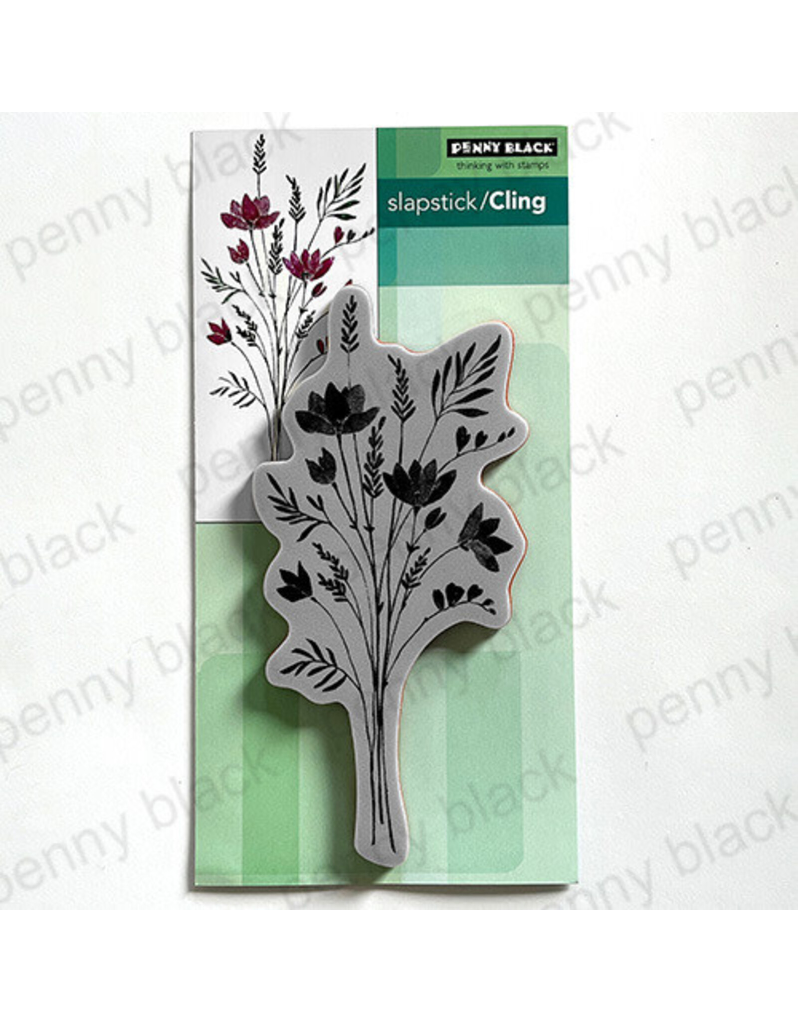 PENNY BLACK PENNY BLACK DELICATE BLOSSOMS CLING STAMP