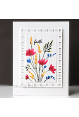 PENNY BLACK PENNY BLACK DELICATE BLOSSOMS CLING STAMP