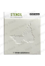 PENNY BLACK PENNY BLACK 3D AWAKENING LAYERS STENCIL PENNY BLACK PENNY BLACK 3D AWAKENING LAYERS STENCIL