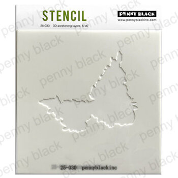 PENNY BLACK PENNY BLACK 3D AWAKENING LAYERS STENCIL