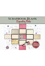 CRAFTREAT CRAFTREAT SCRAPBOOK BLANKS EXPANDING FOLIO KRAFT COLOR