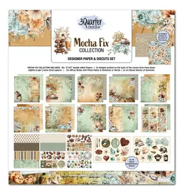 3QUARTER DESIGNS 3QUARTER DESIGNS MOCHA FIX 12x12 COLLECTION PACK