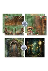 3QUARTER DESIGNS 3QUARTER DESIGNS PINK'ED FOREST 12x12 COLLECTION PACK