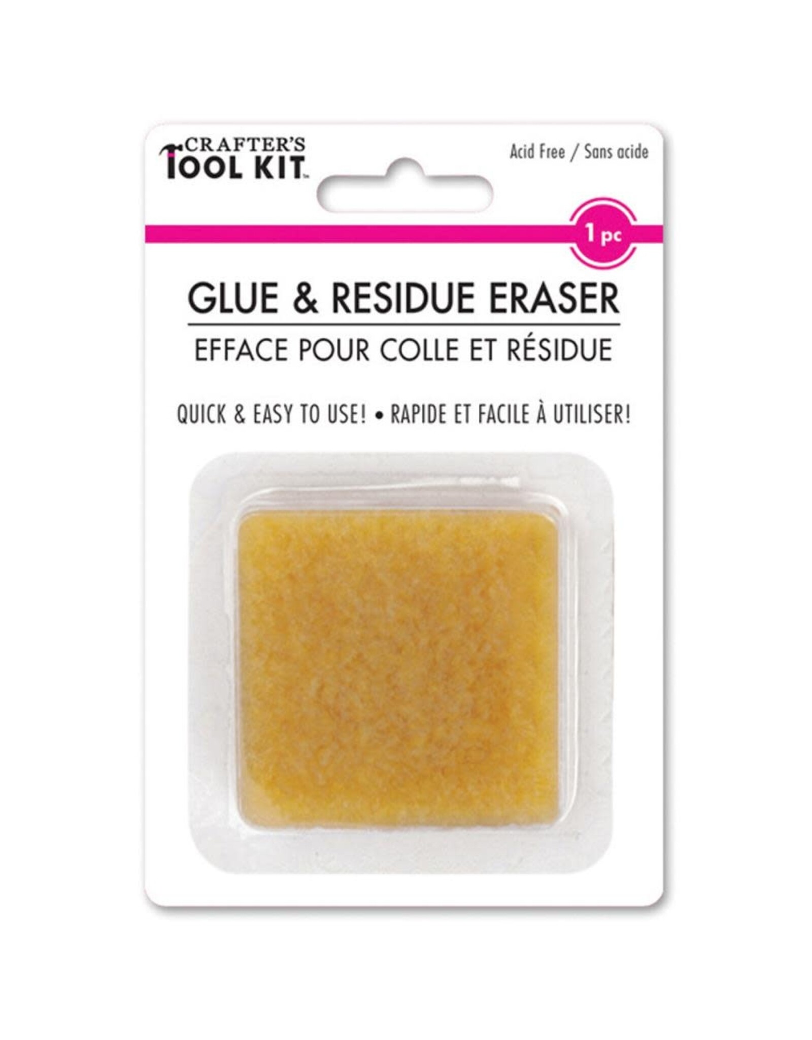 MULTICRAFT IMPORTS CRAFTER'S TOOL KIT GLUE & RESIDUE ERASER