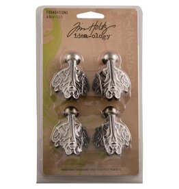 ADVANTUS TIM HOLTZ IDEA-OLOGY FOUNDATIONS BOX FEET METAL EMBELLISHMENTS 4/PK