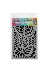 RANGER DYLUSIONS BRUSH STROKES SMALL 5x8 STENCIL