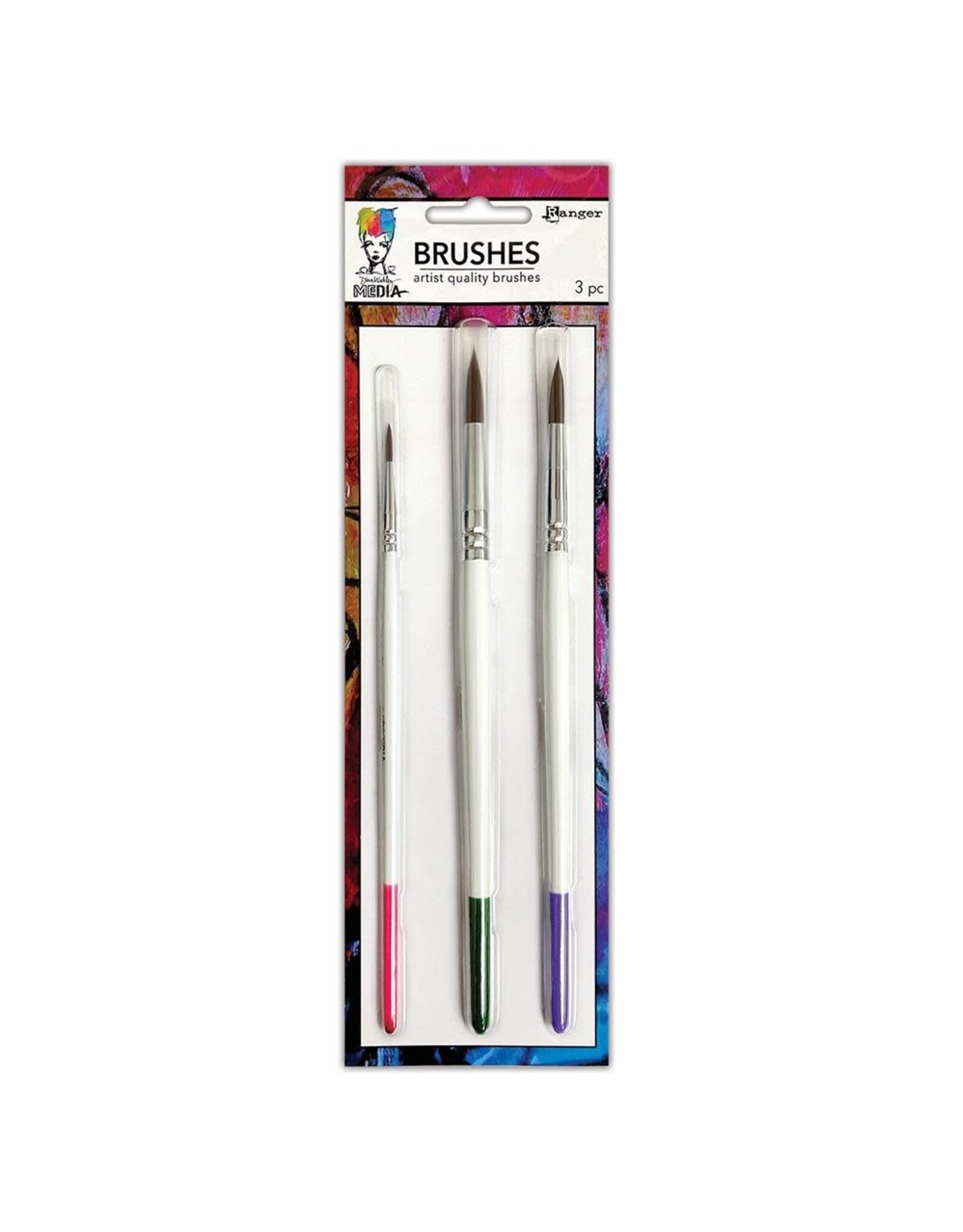 RANGER RANGER DINA WAKELY MEDIA SOFT BRISTLE BRUSH SET