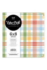 ECHO PARK PAPER ECHO PARK THE HOUSE AT POOH CORNER POOH BEAR PLAID 6X8 ALBUM