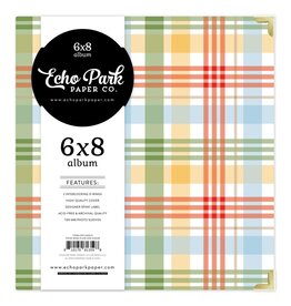 ECHO PARK PAPER ECHO PARK THE HOUSE AT POOH CORNER POOH BEAR PLAID 6X8 ALBUM