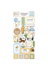 ECHO PARK PAPER ECHO PARK WINNIE THE POOH BABY 6x13 CHIPBOARD ACCENTS