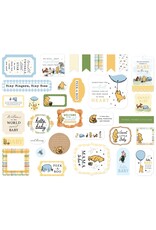 ECHO PARK PAPER ECHO PARK WINNIE THE POOH BABY ICONS EPHEMERA DIE-CUTS