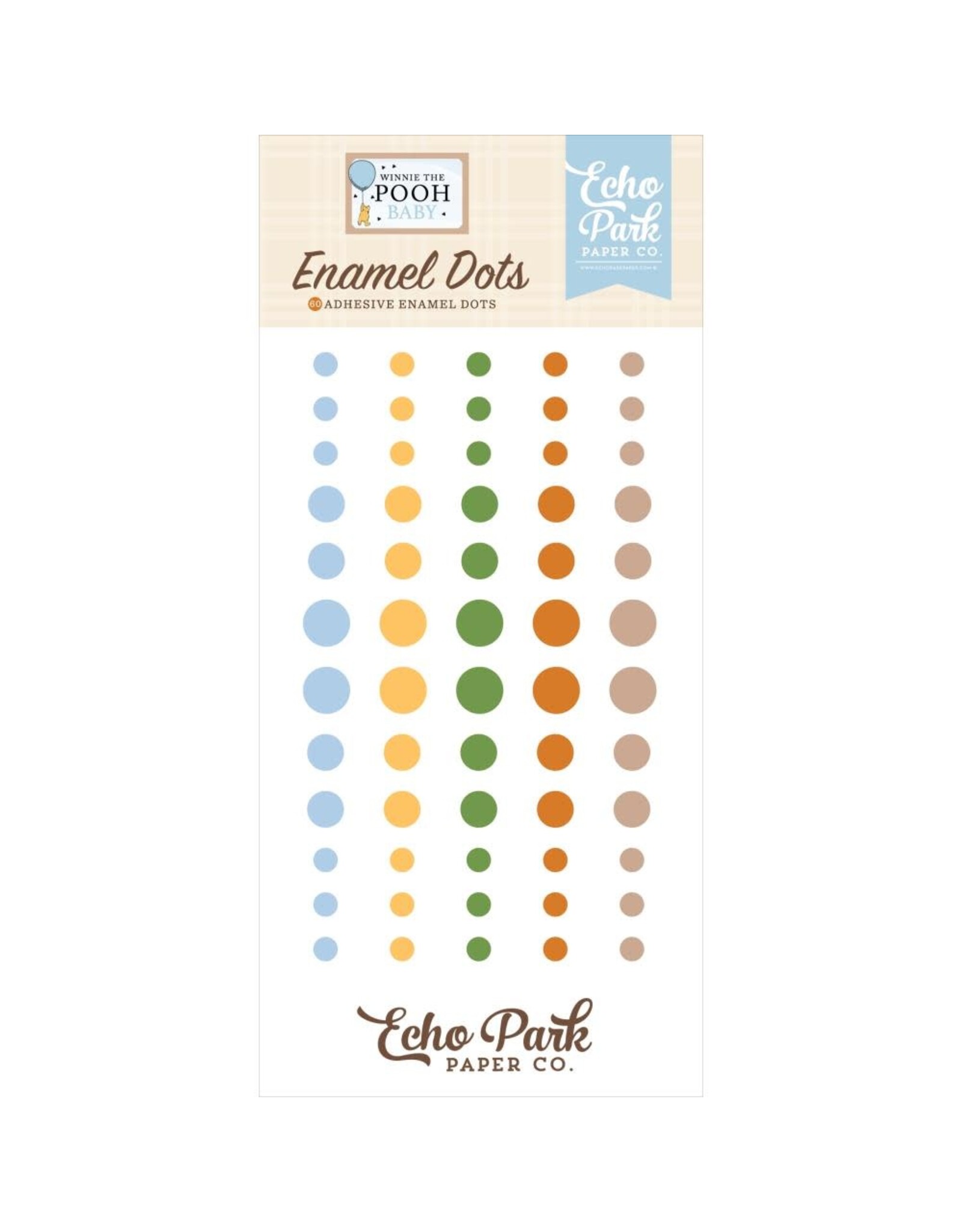 ECHO PARK PAPER ECHO PARK WINNIE THE POOH BABY ENAMEL DOTS