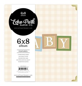 ECHO PARK PAPER ECHO PARK WINNIE THE POOH BABY BABY BLOCKS TAN 6X8 ALBUM