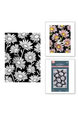 SPELLBINDERS SPELLBINDERS BETTERPRESS YANA SMAKULA YANA'S DAISIES COLLECTION DAISY SHOWER PRESS PLATE