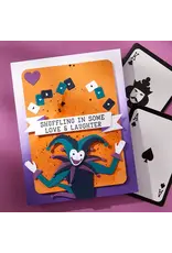 SPELLBINDERS SPELLBINDERS JAYCEE GASPAR JACK OF ALL TRADES COLLECTION WILD JOKER ETCHED DIE SET